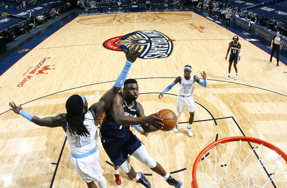 世界排名争夺战焦点战，鹈鹕全面压制篮网